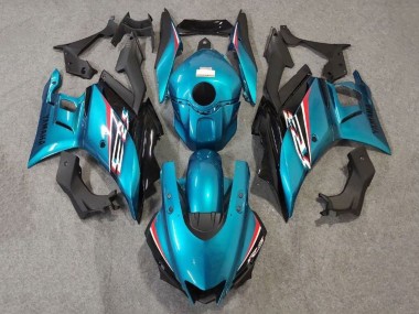 Preisgünstige Yamaha YZF R3/R25 Motorrad Verkleidung 2019-2021 - Blau Rot Schwarz