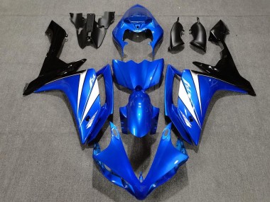 Preisgünstige Yamaha YZF 1000 R1 Motorrad Verkleidung 2007-2008 - Blau Weiss Schwarz