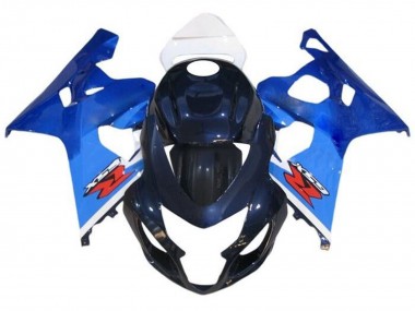 Preisgünstige Suzuki GSXR 600 / GSXR 750 Motorrad Verkleidung 2004-2005 - Weiss Blau Rot