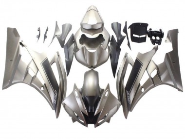 Preisgünstige Yamaha YZF R6 Motorrad Verkleidung 2006-2007 - Silber Grau