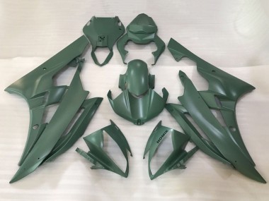 Preisgünstige Yamaha YZF R6 Motorrad Verkleidung 2006-2007 - Armee Grun