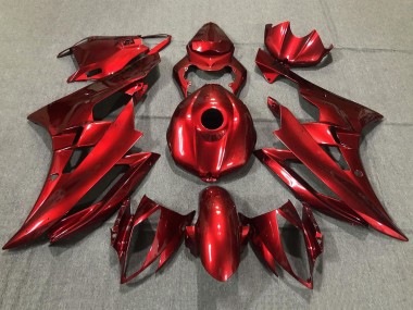 Preisgünstige Yamaha YZF R6 Motorrad Verkleidung 2006-2007 - Rot