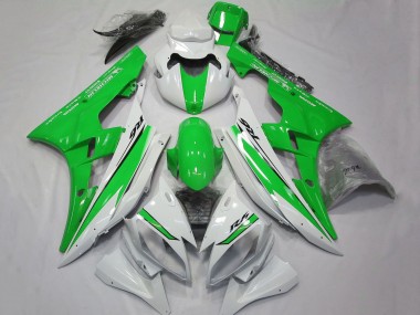 Preisgünstige Yamaha YZF R6 Motorrad Verkleidung 2006-2007 - Weiss Grun