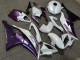 Preisgünstige Yamaha YZF R6 Motorrad Verkleidung 2008-2016 - Weiss Lila