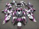 Preisgünstige Yamaha YZF R6 Motorrad Verkleidung 2008-2016 - Weiss Rosa Grau Schwarz Camouflage