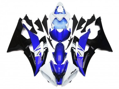 Preisgünstige Yamaha YZF R6 Motorrad Verkleidung 2008-2016 - Weiss Blau Schwarz