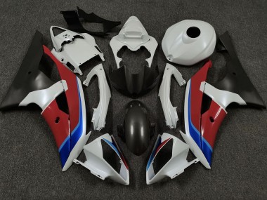 Preisgünstige Yamaha YZF R6 Motorrad Verkleidung 2008-2016 - Weiss Rot Blau Matt Schwarz