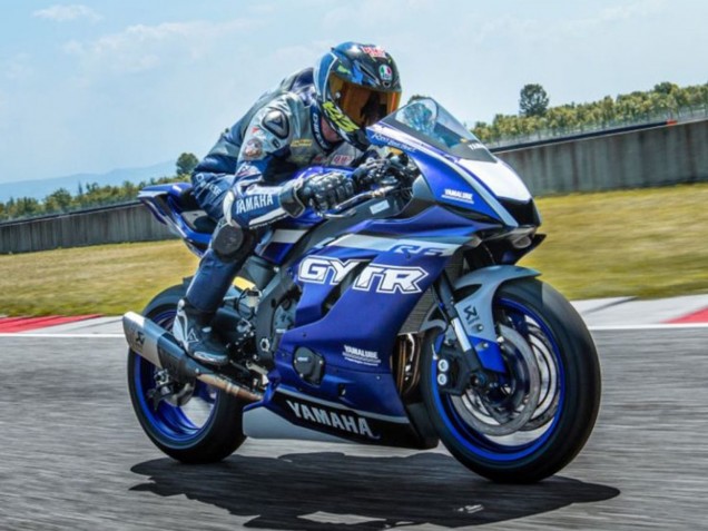 Preisgünstige Yamaha YZF R6 Motorrad Verkleidung 2017-2023 - Blau Silber GYTR