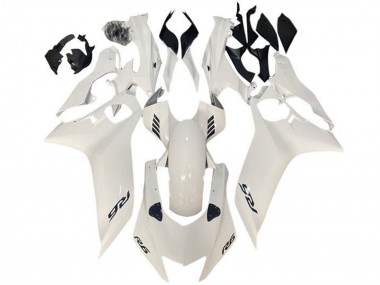 Preisgünstige Yamaha YZF R6 Motorrad Verkleidung 2017-2023 - Perl Weiss