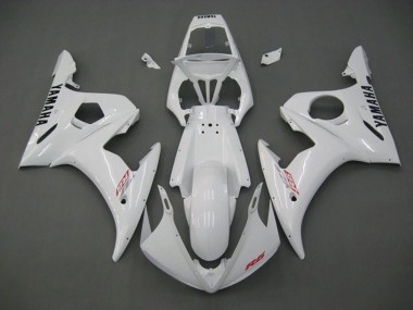 Preisgünstige Yamaha YZF R6 Motorrad Verkleidung 2005 - Weiss Rot Schwarz