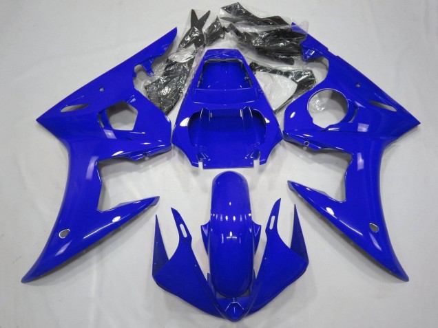 Preisgünstige Yamaha YZF R6 Motorrad Verkleidung 2003-2004 - Blau