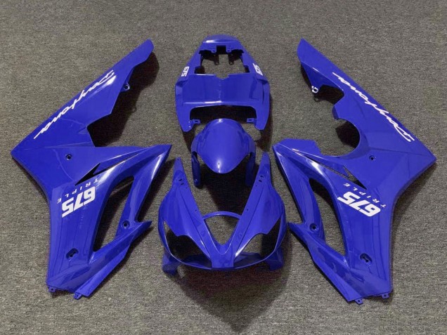 Preisgünstige Triumph Daytona 675 Triple Motorrad Verkleidung 2006-2008 - Blau