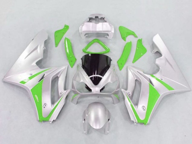 Preisgünstige Triumph Daytona 675 Triple Motorrad Verkleidung 2006-2008 - Silber Grun