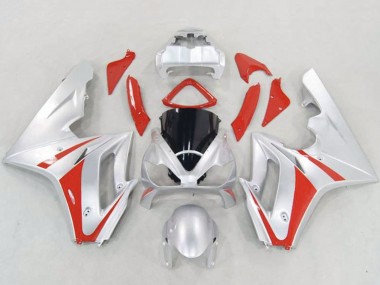 Preisgünstige Triumph Daytona 675 Triple Motorrad Verkleidung 2006-2008 - Silber Rot