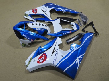 Preisgünstige Triumph Daytona 675 Triple Motorrad Verkleidung 2006-2008 - Weiss Blau