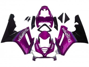 Preisgünstige Triumph Daytona 675 Triple Motorrad Verkleidung 2009-2012 - Lila Glanzendes Schwarz