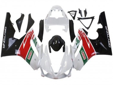 Preisgünstige Triumph Daytona 675 Triple Motorrad Verkleidung 2009-2012 - Weiss Rot Grun Glanzendes Schwarz Castrol
