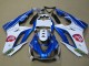 Preisgünstige Triumph Daytona 675 Triple Motorrad Verkleidung 2009-2012 - Weiss Blau Hpi