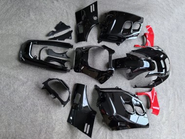 Preisgünstige Honda CBR1000F Hurricane Motorrad Verkleidung 1987-1988 - Glanzendes Schwarz Rot