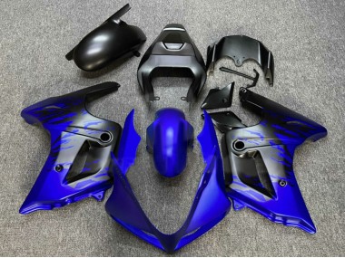 Preisgünstige Suzuki SV650 Motorrad Verkleidung 2003-2013 - Blau Matt Schwarz Spritzen