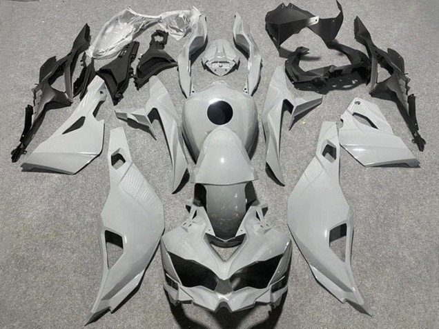 Preisgünstige Kawasaki ZX4R ZX-4RR Motorrad Verkleidung 2019-2025 - Grau