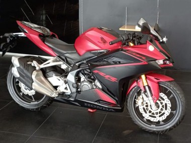 Preisgünstige Honda CBR250RR Motorrad Verkleidung Kit 2017-2022 - Rot Matt Schwarz