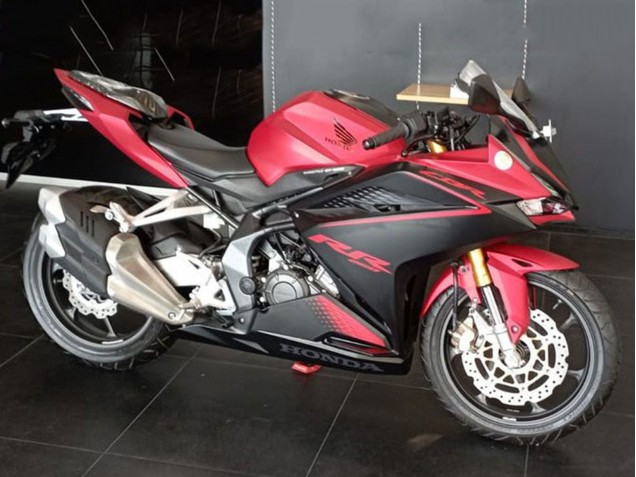 Preisgünstige Honda CBR250RR Motorrad Verkleidung Kit 2017-2022 - Rot Matt Schwarz