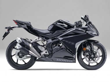 Preisgünstige Honda CBR250RR Motorrad Verkleidung 2017-2022 - Matt Schwarz Grau