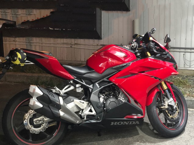 Preisgünstige Honda CBR250RR Motorrad Verkleidung 2017-2022 - Rot Matt Schwarz