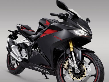 Preisgünstige Honda CBR250RR Motorrad Verkleidung 2017-2022 - Matt Schwarz Rot