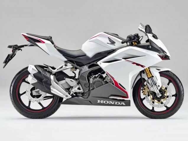 Preisgünstige Honda CBR250RR Motorrad Verkleidung 2017-2022 - Weiss Rot
