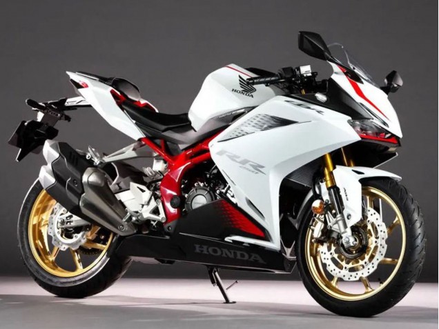 Preisgünstige Honda CBR250RR Motorrad Verkleidung 2017-2022 - Weiss Rot