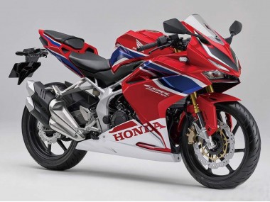 Preisgünstige Honda CBR250RR Motorrad Verkleidung 2017-2022 - Rot Blau Weiss