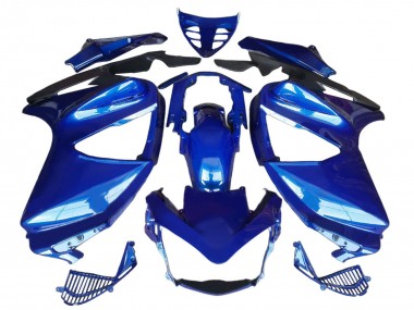 Preisgünstige Honda ST1300 Motorrad Verkleidung 2002-2016 - Blau Matt Schwarz