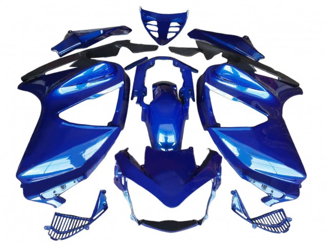 Preisgünstige Honda ST1300 Motorrad Verkleidung 2002-2016 - Blau Matt Schwarz