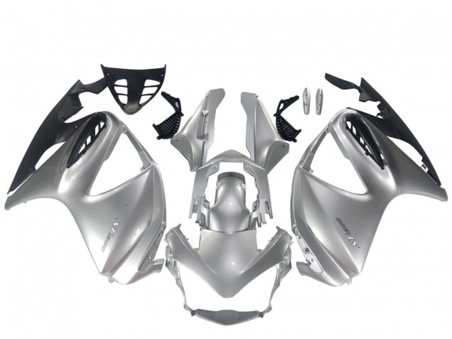 Preisgünstige Honda ST1300 Motorrad Verkleidung 2002-2016 - Silber Matt Schwarz