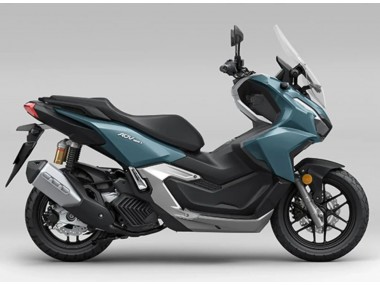 Preisgünstige Honda ADV160 Motorrad Verkleidung 2022-2024 - Dunkel Grun Schwarz
