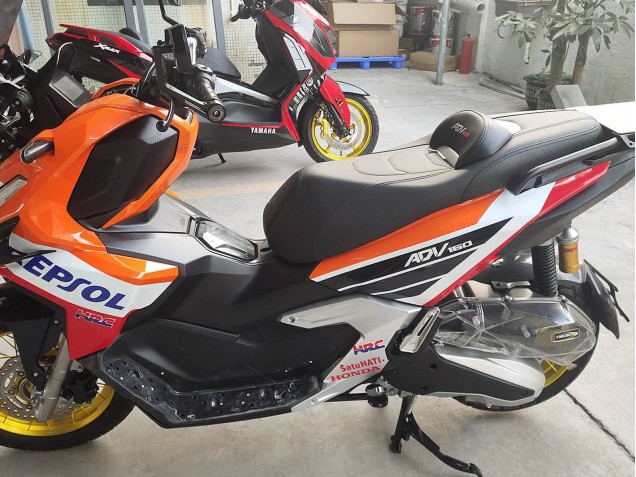 Preisgünstige Honda ADV160 Motorrad Verkleidung 2022-2024 - Orange Weiss Rot Blau Repsol Red Bull