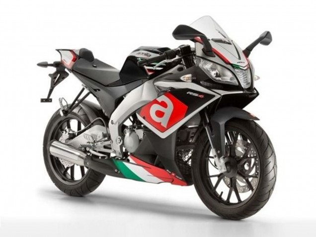 Preisgünstige Aprilia RS4 50 125 Motorrad Verkleidung 2012-2018 - Weiss Rot Grun Matt Schwarz