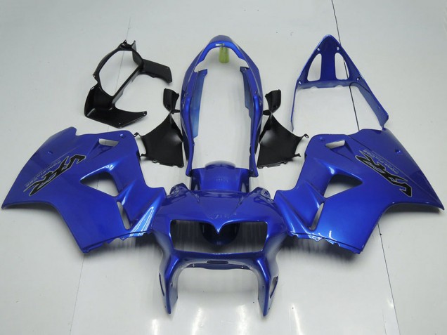 Preisgünstige Honda VFR 800 Motorrad Verkleidung 1998-2001 - Bonbon Blau