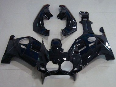 Preisgünstige Honda CBR250RR MC19 Motorrad Verkleidung 1988-1989 - Glanzendes Schwarz