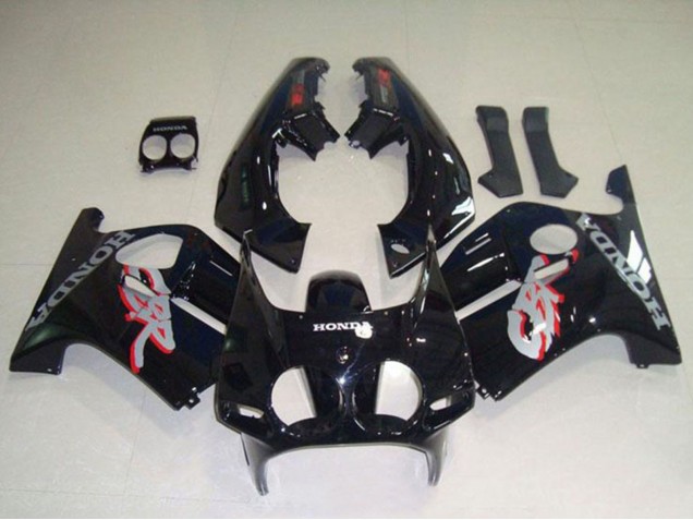 Preisgünstige Honda CBR250RR MC19 Motorrad Verkleidung 1988-1989 - Glanzendes Schwarz