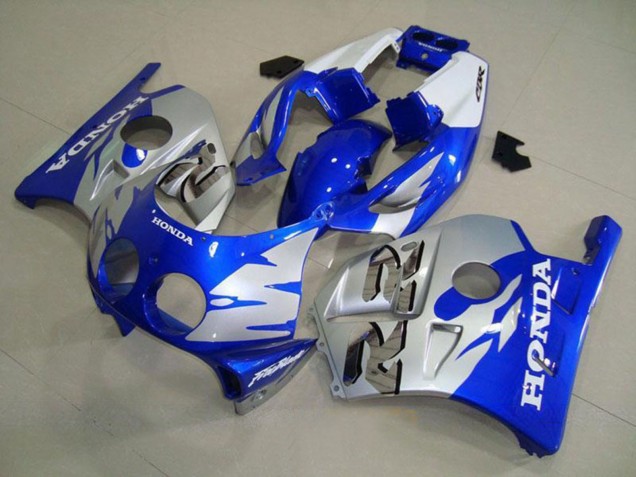 Preisgünstige Honda CBR250RR MC22 Motorrad Verkleidung 1990-1998 - Silber Blau