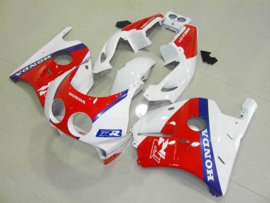 Preisgünstige Honda CBR250RR MC22 Motorrad Verkleidung 1990-1998 - Weiss Rot Blau