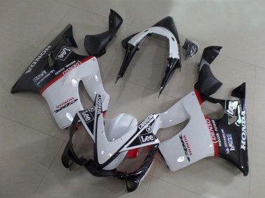 Preisgünstige Honda CBR600 F4i Motorrad Verkleidung 2001-2003 - Weiss Rot Glanzendes Schwarz Carrera Lee