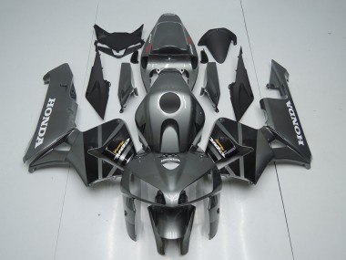 Preisgünstige Honda CBR600RR Motorrad Verkleidung Kit 2005-2006 - Grau Schwarz