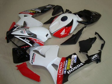 Preisgünstige Honda CBR600RR Motorrad Verkleidung 2005-2006 - Weiss Rot Schwarz Lee