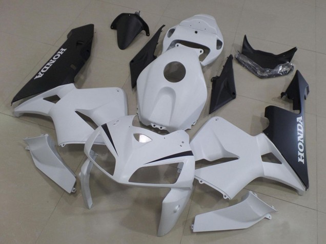 Preisgünstige Honda CBR600RR Motorrad Verkleidungen Kit 2005-2006 - Weiss Schwarz