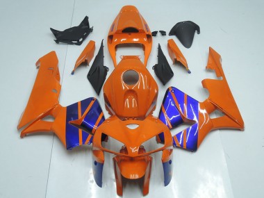 Preisgünstige Honda CBR600RR Motorrad Verkleidung 2005-2006 - Orange Blau
