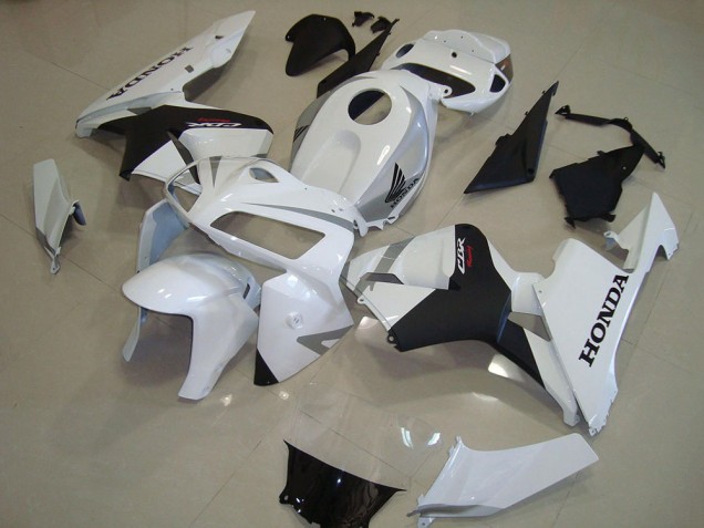 Preisgünstige Honda CBR600RR Motorrad Verkleidung 2005-2006 - Perl Weiss Matt Schwarz